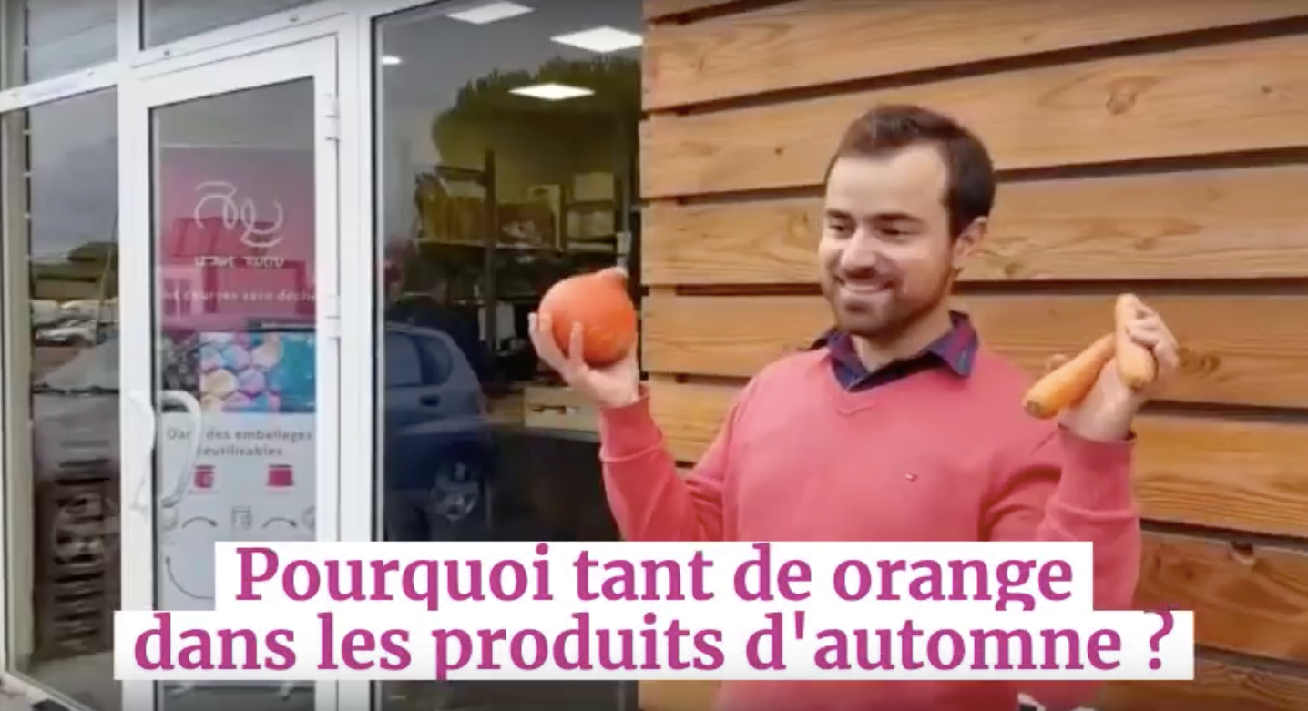Pourquoi les fruits et légumes d'automne sont-ils orange ?